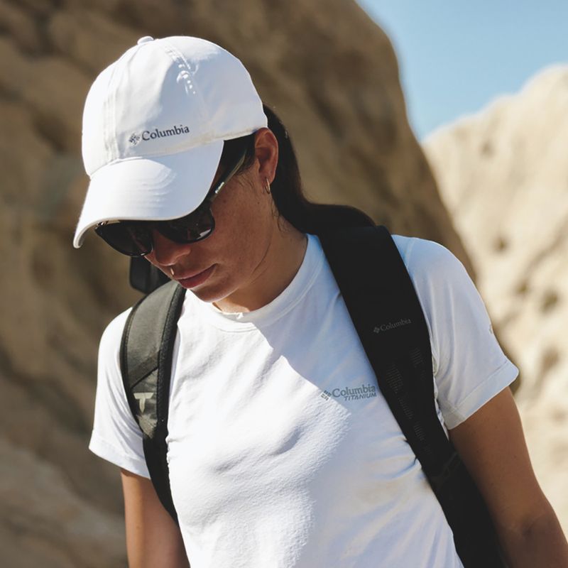 Dámske tričko Columbia Diamond Peak Pro white 11