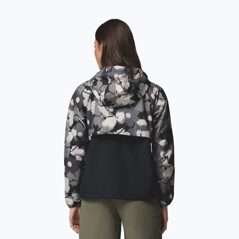 Dámska vetrovka Columbia Spire Valley Printed Windbreaker black ikatbloom print/black 3