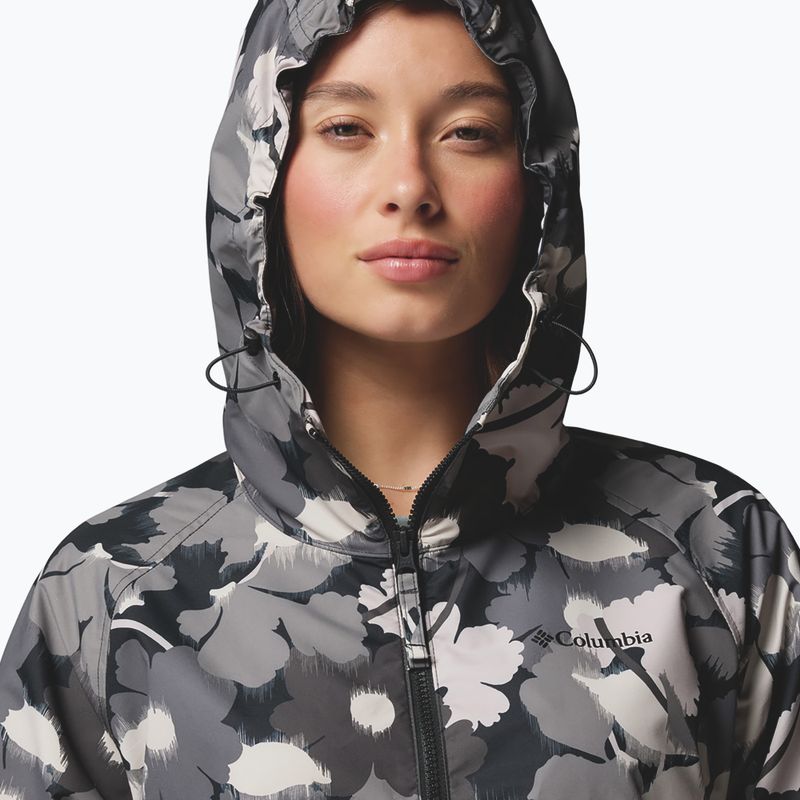Dámska vetrovka Columbia Spire Valley Printed Windbreaker black ikatbloom print/black 5