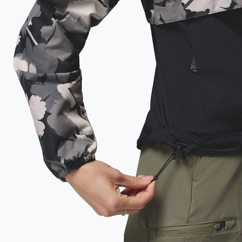 Dámska vetrovka Columbia Spire Valley Printed Windbreaker black ikatbloom print/black 6