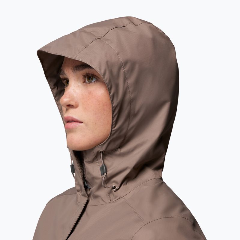 Dámska nepremokavá bunda Columbia Pouring Adventure III iron 6