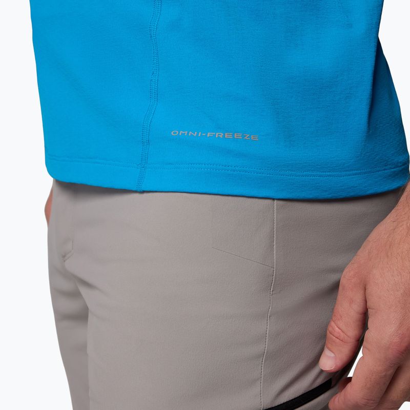 Pánske tričko Columbia Diamond Peak Pro compass blue 9