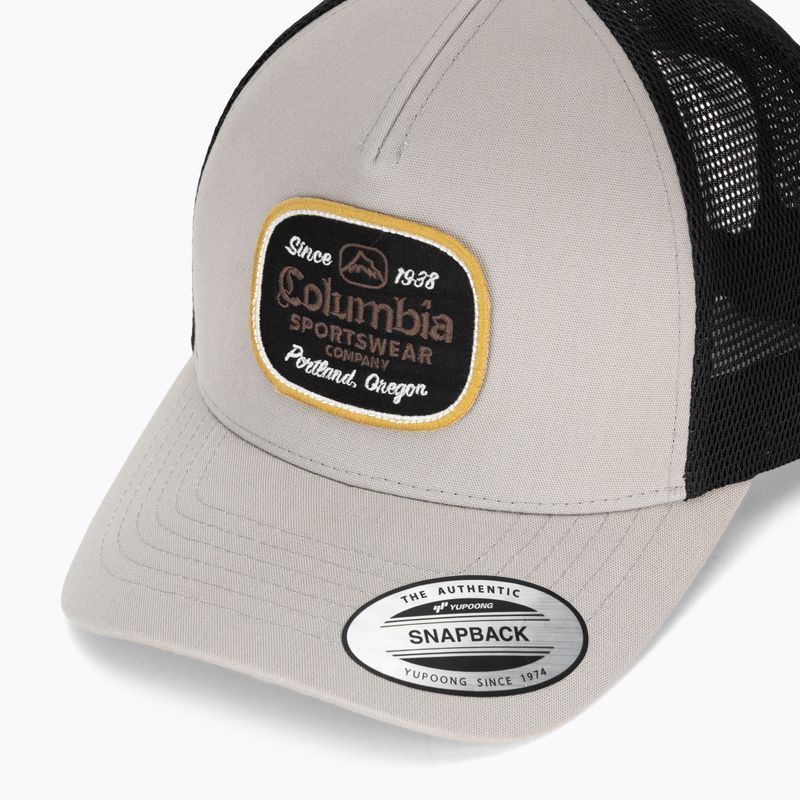 Šiltovka Columbia Road Ready Snap Back flint grey/beer label 3