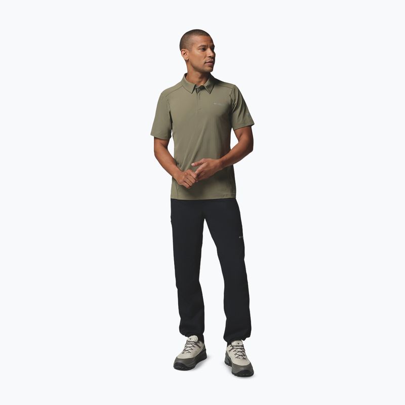 Pánske tričko Columbia Diamond Peak Pro Polo stone green 2