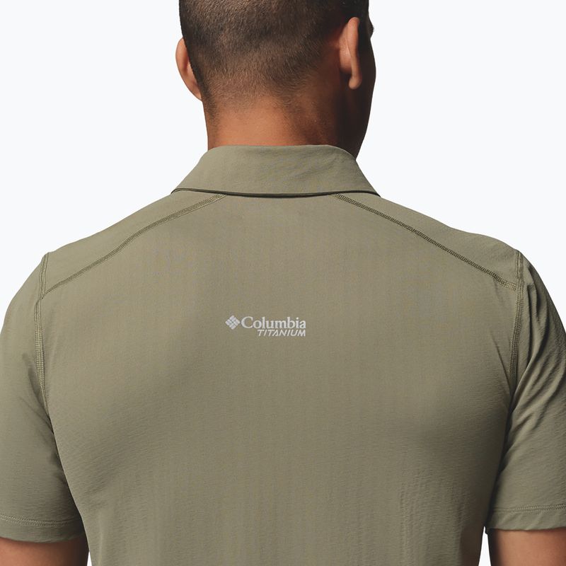Pánske tričko Columbia Diamond Peak Pro Polo stone green 6