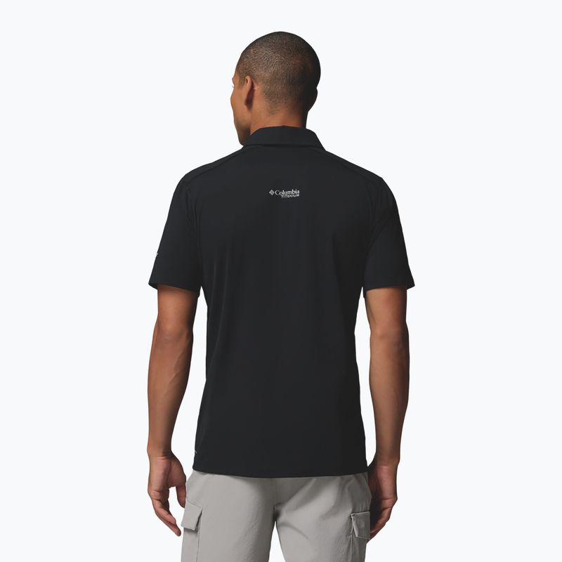Pánske tričko Columbia Diamond Peak Pro Polo black 3