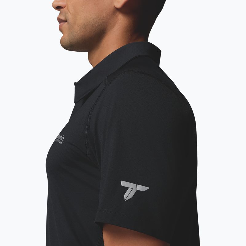 Pánske tričko Columbia Diamond Peak Pro Polo black 5
