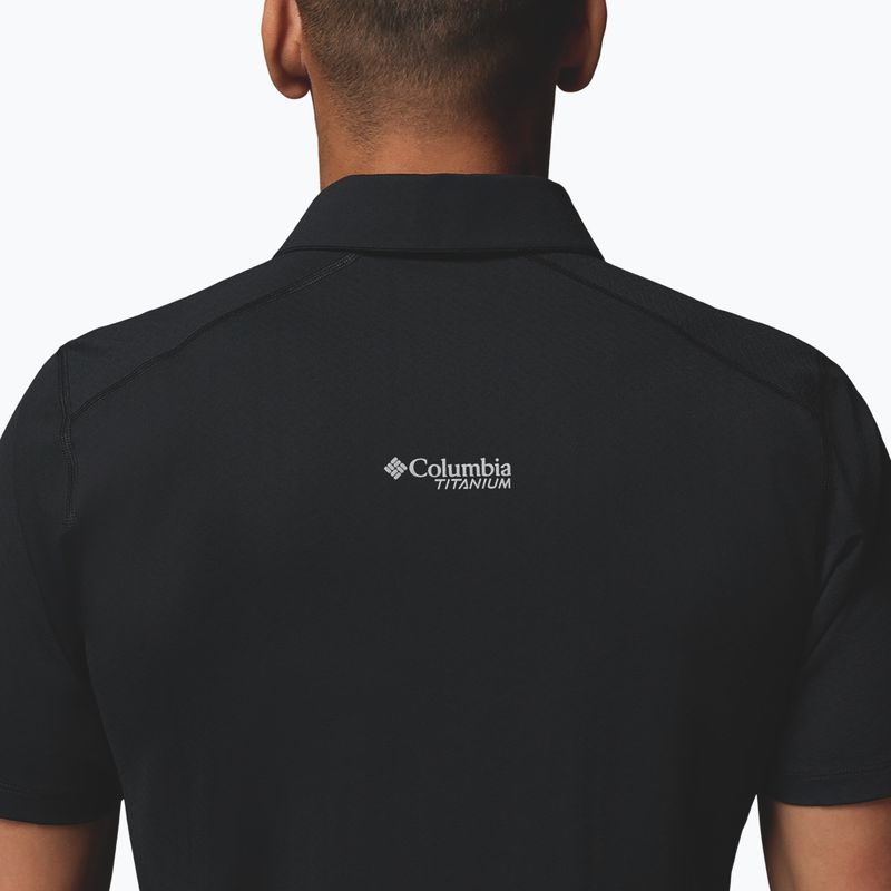 Pánske tričko Columbia Diamond Peak Pro Polo black 6