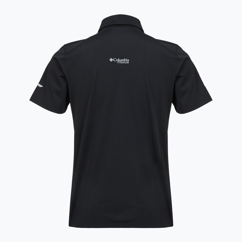 Pánske tričko Columbia Diamond Peak Pro Polo black 2
