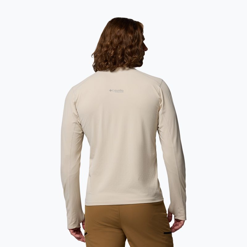 Pánske tričko longsleeve Columbia Diamond Peak Pro Crew dark stone 3