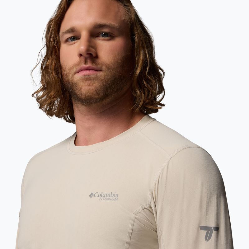 Pánske tričko longsleeve Columbia Diamond Peak Pro Crew dark stone 5
