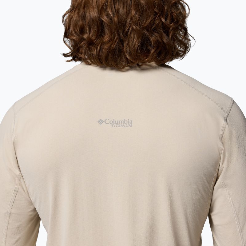 Pánske tričko longsleeve Columbia Diamond Peak Pro Crew dark stone 6