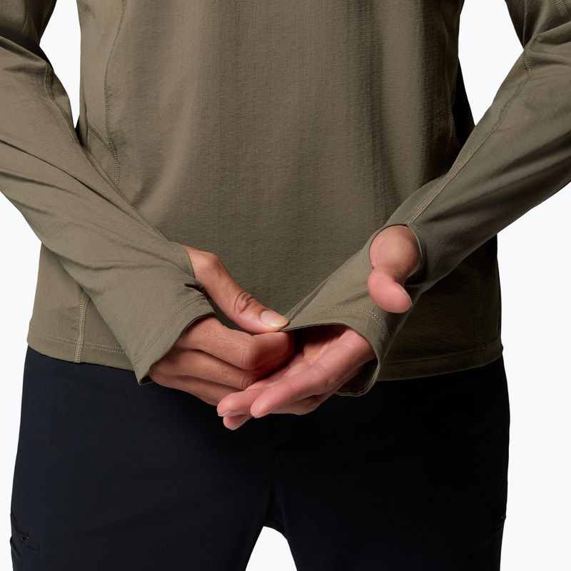 Pánske tričko longsleeve Columbia Diamond Peak Pro Crew stone green 7