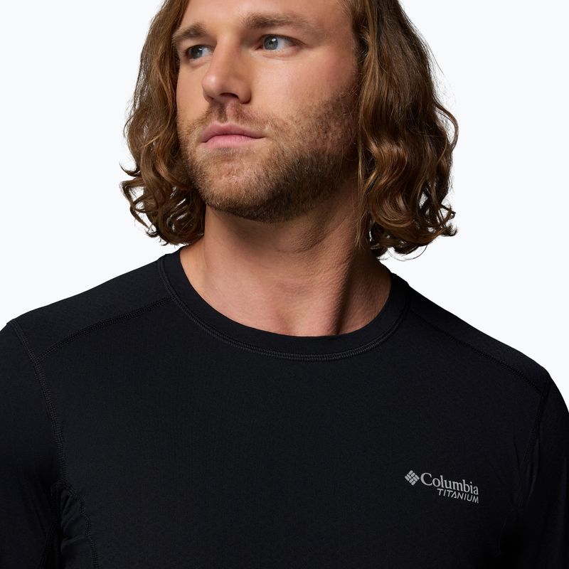 Pánske tričko longsleeve Columbia Diamond Peak Pro Crew black 5