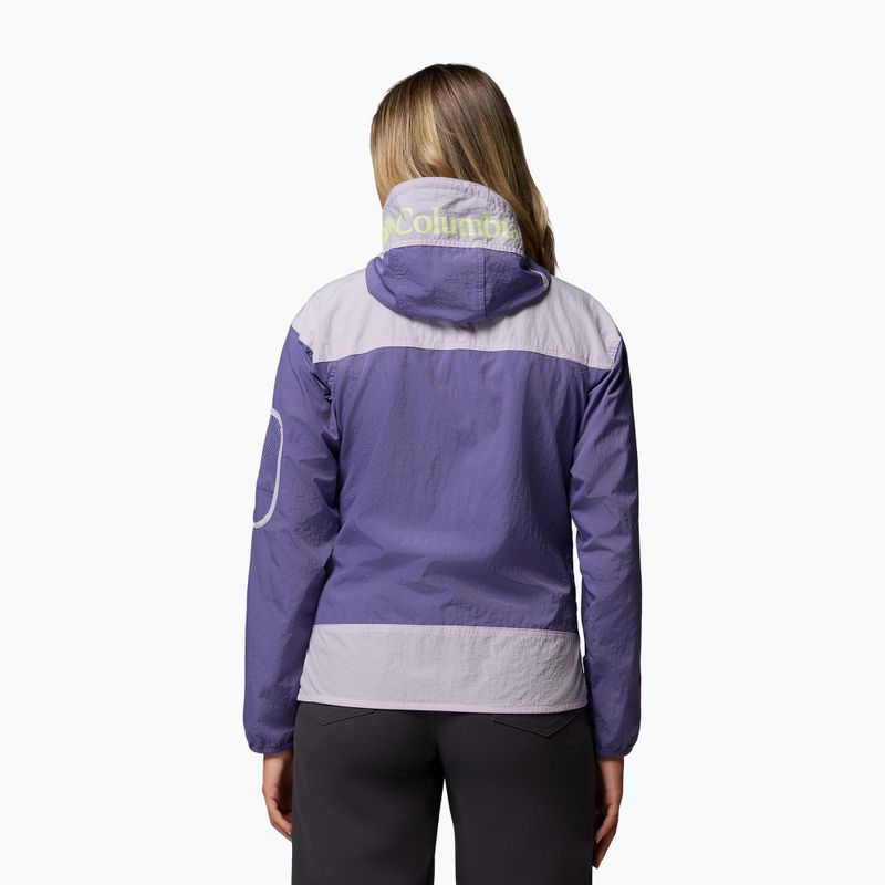 Dámska vetrovka Columbia Challenger II Windbreaker stormwatch/lavender pearl 3