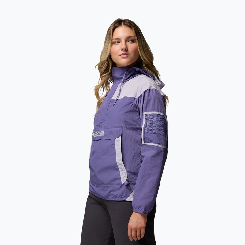 Dámska vetrovka Columbia Challenger II Windbreaker stormwatch/lavender pearl 4