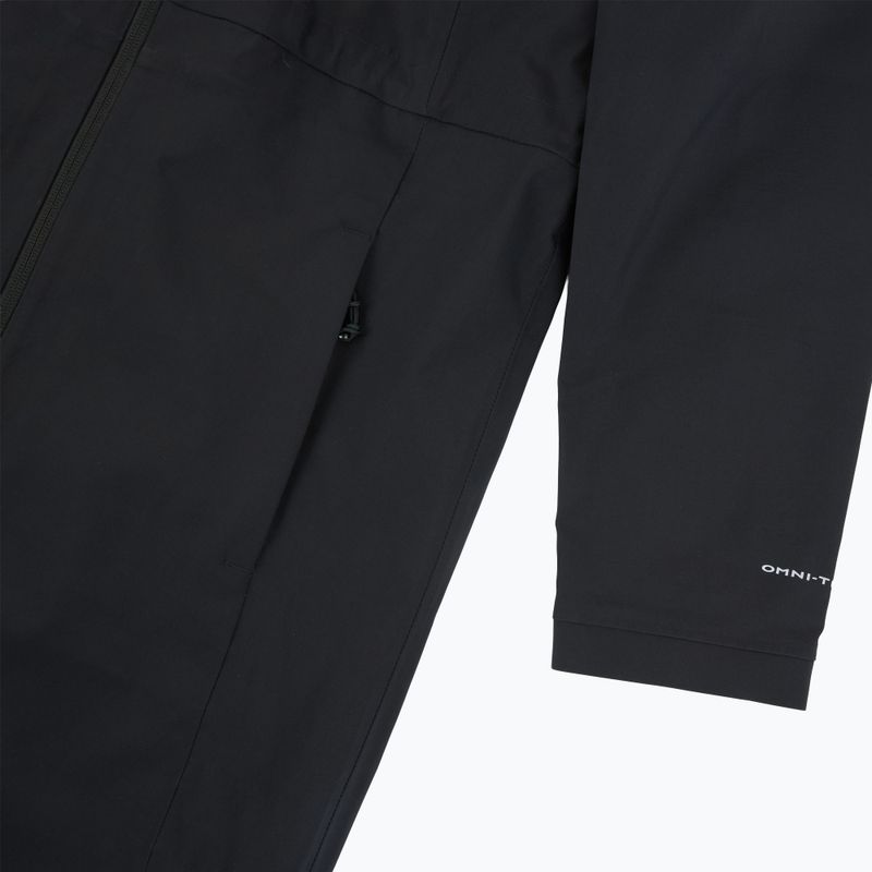 Dámsky nepremokavý plášť Columbia Weekend Adventure II Long Shell black 4