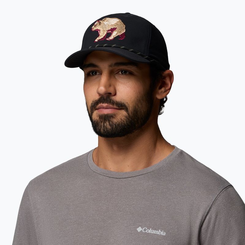 Šiltovka Columbia Ecoscape 3D Stretch Snapback black/bear 4