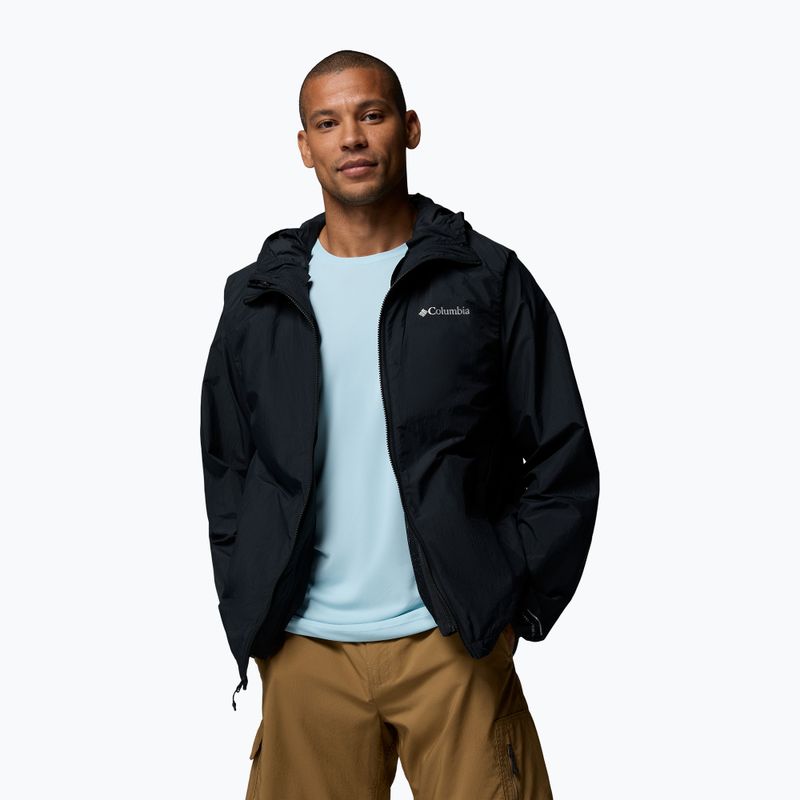 Pánska vetrovka Columbia Trailborne Outerchange black 5