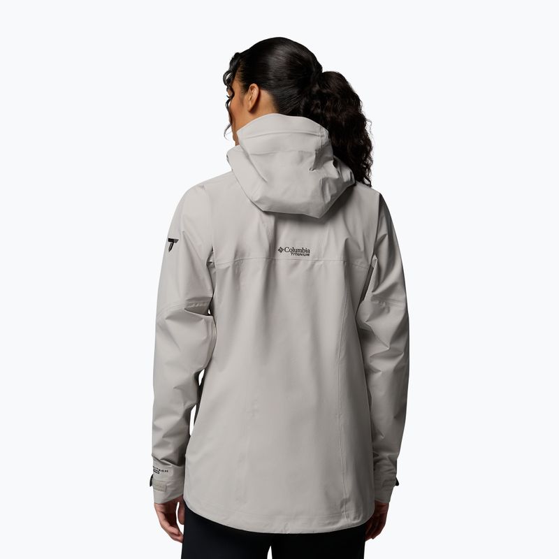 Dámska softshellová bunda Columbia Saudan Pro 3L flint grey 3