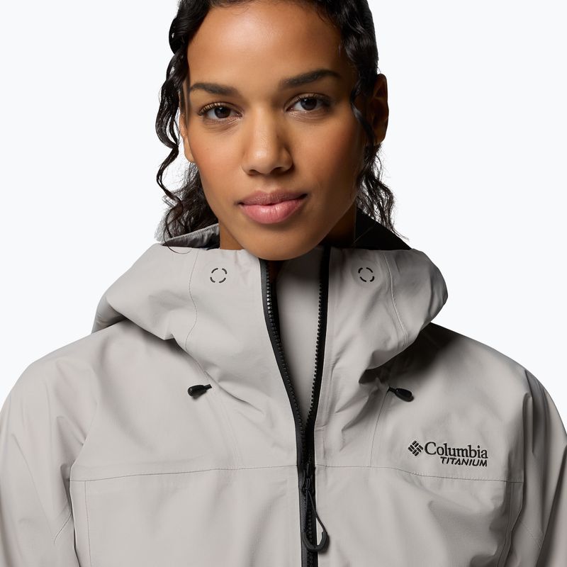 Dámska softshellová bunda Columbia Saudan Pro 3L flint grey 8