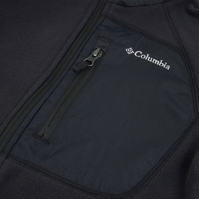 Detská fleecová mikina Columbia Fast Trek V Full Zip black 3