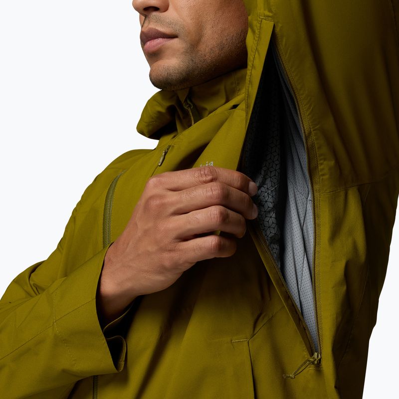 Pánska softshellová bunda Columbia Trailborne 2.5L mossy green 9