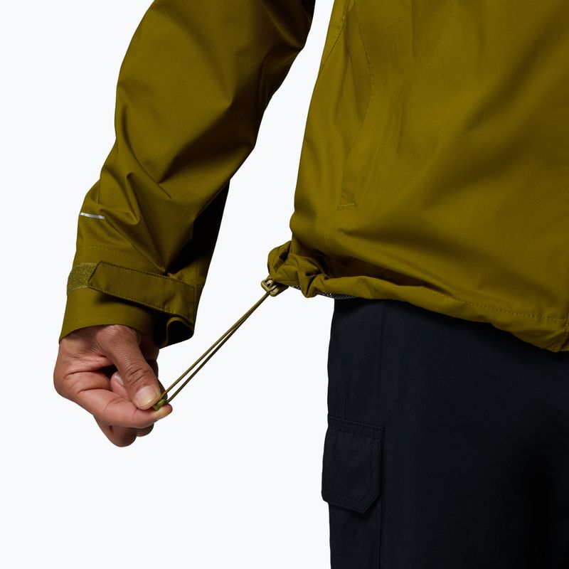 Pánska softshellová bunda Columbia Trailborne 2.5L mossy green 12