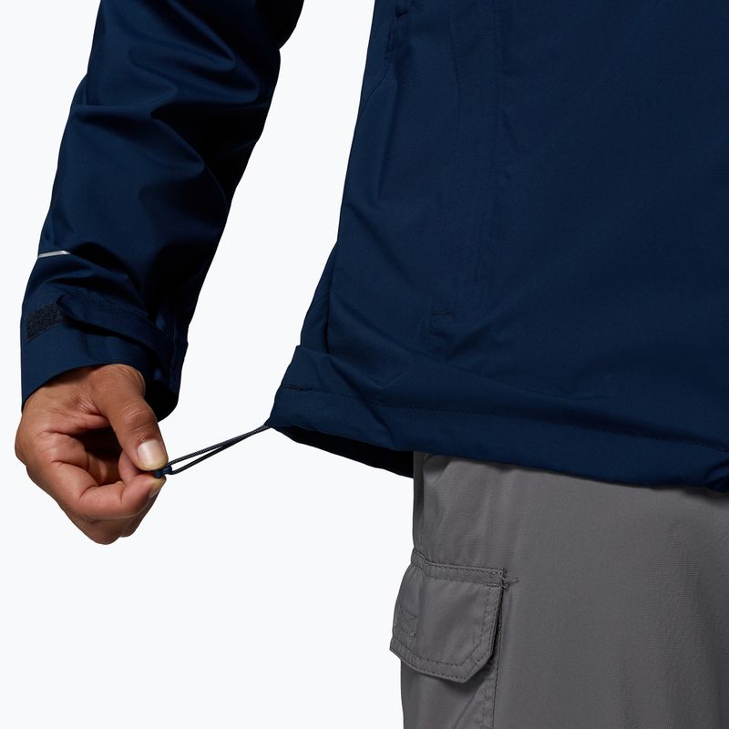 Pánska softshellová bunda Columbia Trailborne 2.5L collegiate navy 12