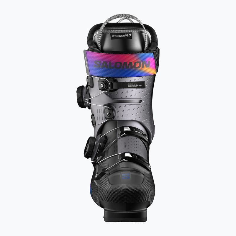Dámske lyžiarske topánky Salomon S/Pro Supra Dual Boa 115 W black/beluga metallic/beetroot purple 8