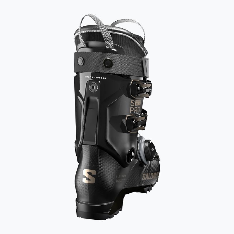 Pánske lyžiarske topánky Salomon S/Pro Delta Boa 100 black/black/titanium met. 3
