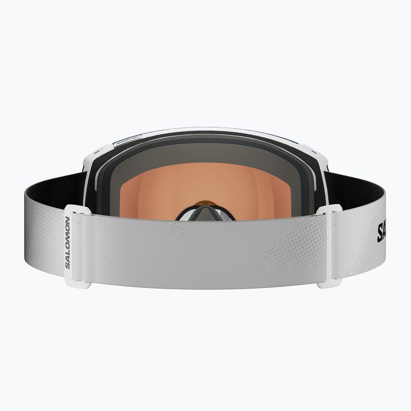 Detské lyžiarske okuliare Salomon Radium white/mi mid blue 2