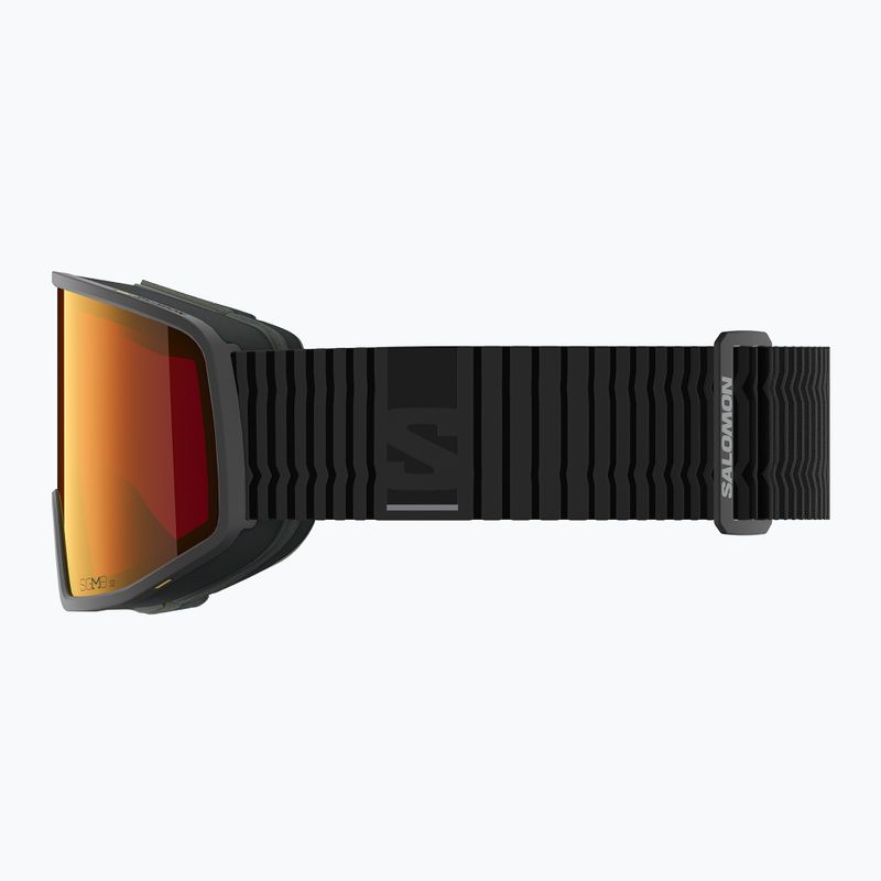 Lyžiarske okuliare Salomon Sentry Pro Sigma black/sigma poppy red 4