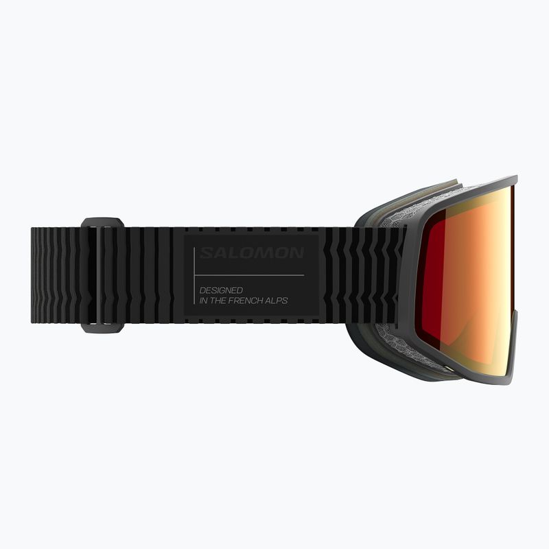 Lyžiarske okuliare Salomon Sentry Pro OTG Sigma Photo S1-S3 black/sigma photo poppy red 5