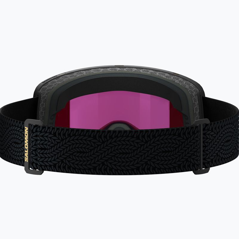 Lyžiarske okuliare Salomon Sentry Pro OTG Sigma S3 black/sigma black gold 3