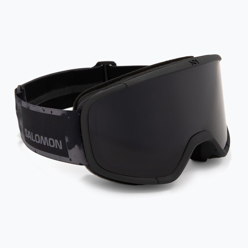 Lyžiarske okuliare Salomon Aksium 2.0 black/mirror black