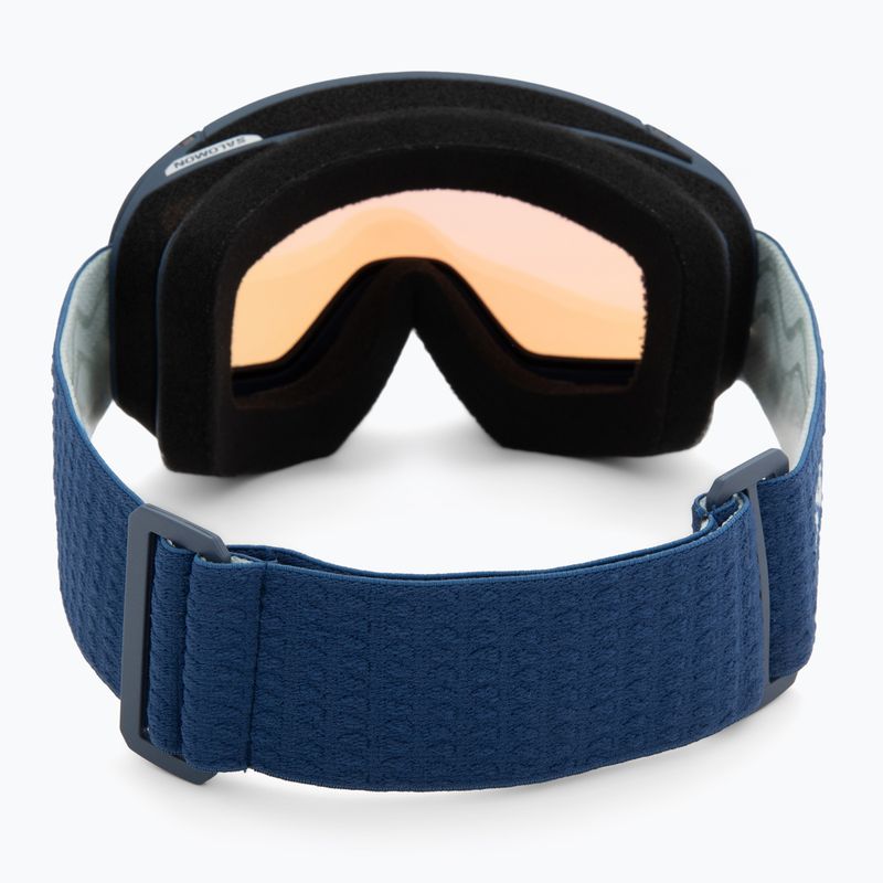 Lyžiarske okuliare Salomon Aksium 2.0 dress blue/ml light blue 3