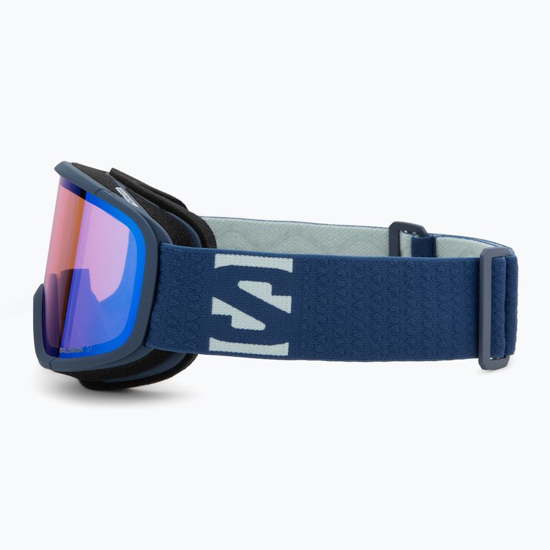 Lyžiarske okuliare Salomon Aksium 2.0 dress blue/ml light blue 4