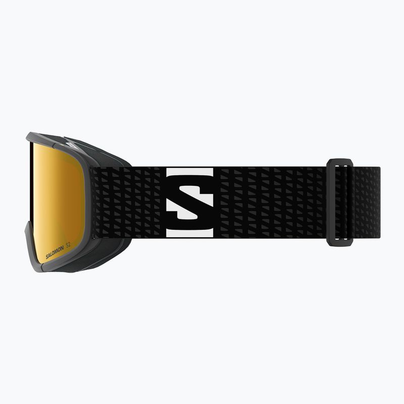 Lyžiarske okuliare Salomon Aksium 2.0 S black/ml mid red 4