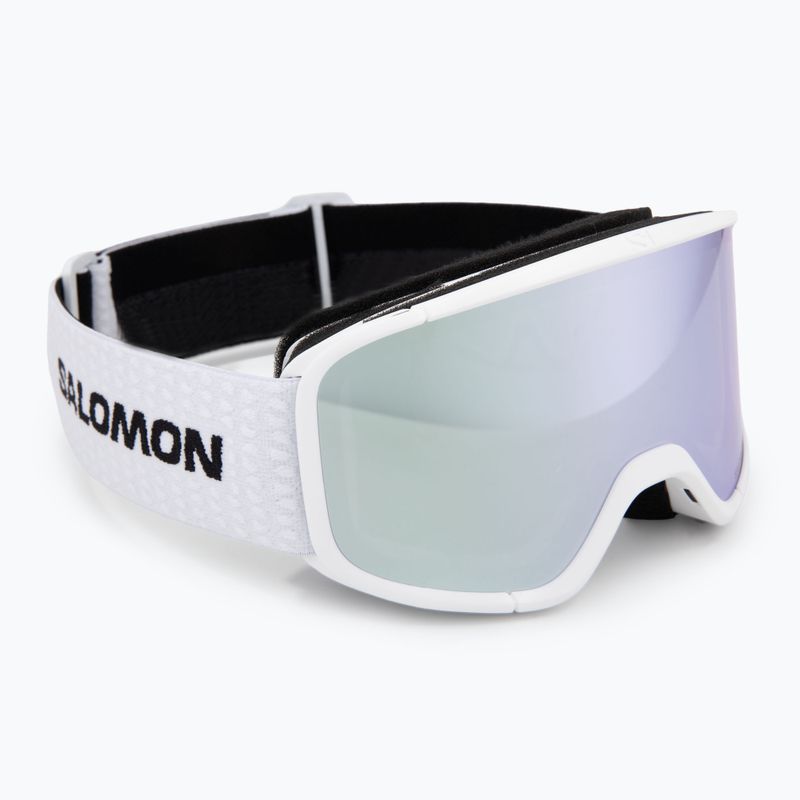 Lyžiarske okuliare Salomon Aksium 2.0 S white/ml super white