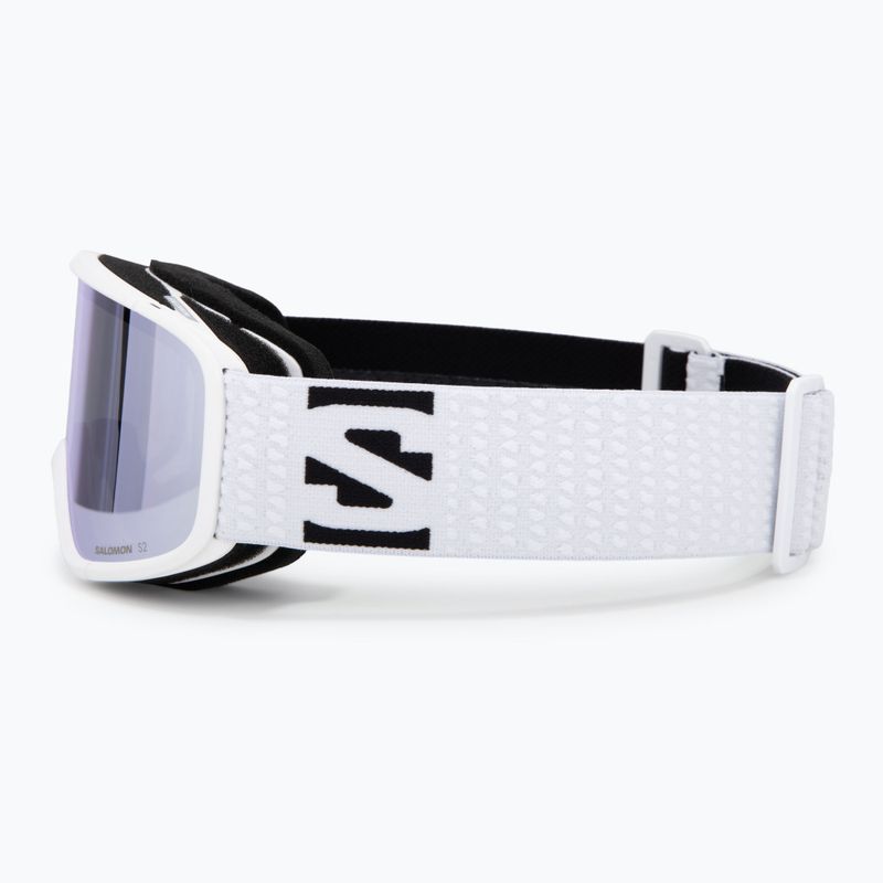 Lyžiarske okuliare Salomon Aksium 2.0 S white/ml super white 4