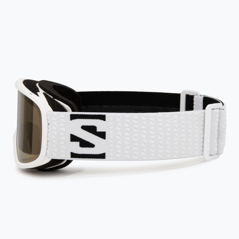 Detské lyžiarske okuliare Salomon Lumi Acces Jr white/flash gold 4