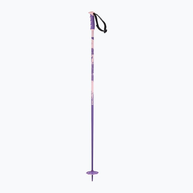 Lyžiarske palice Salomon Steep purple/pink 2