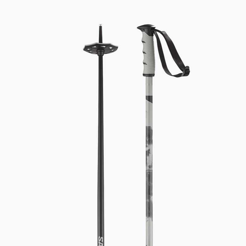 Lyžiarske palice Salomon Steep black/grey 3