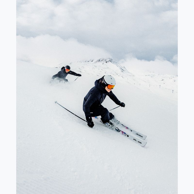 Lyžiarske okuliare Salomon S/View 3 black/ml mid red 7