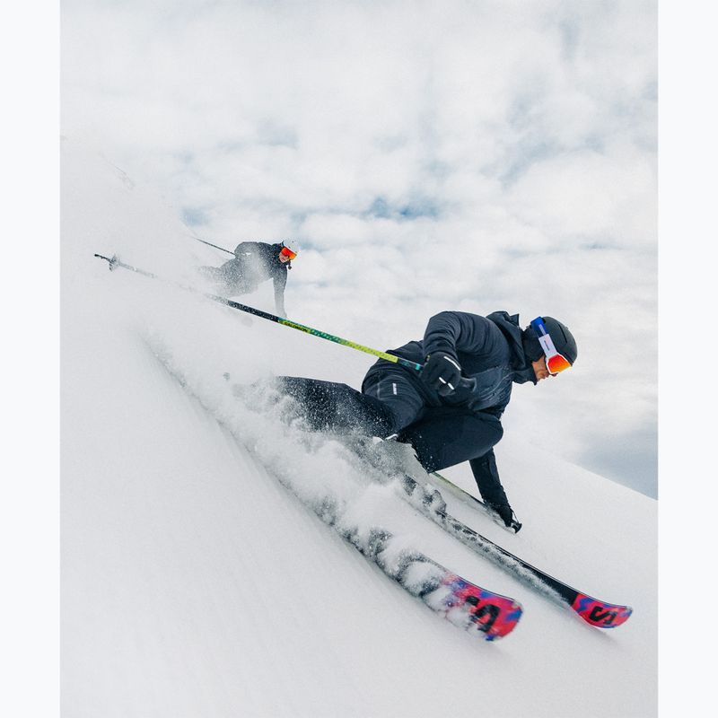 Lyžiarske okuliare Salomon S/View 3 white/ml mid red 7