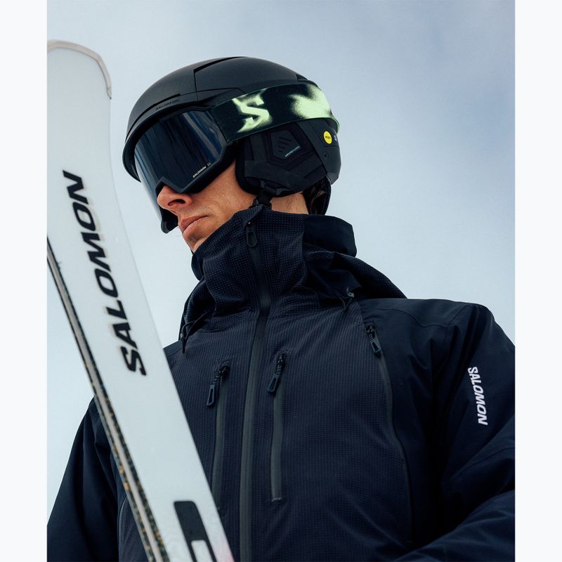 Lyžiarske okuliare Salomon S/View 3 black yellow/ml black 6