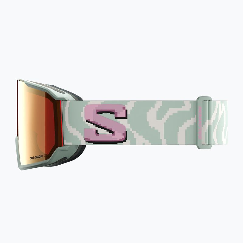 Lyžiarske okuliare Salomon S/View 3 iceberg green/ml ruby 4