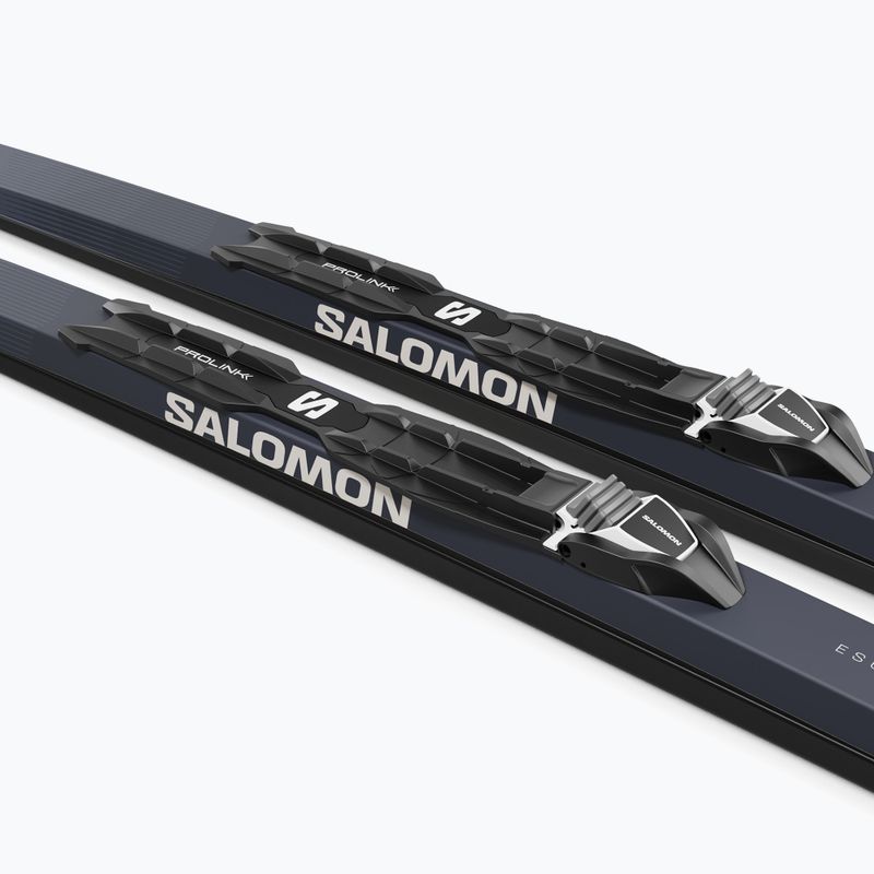 Bežecké lyže Salomon Escape 51 Grip PM+ wiązania Prolink Access Clasic silver/sargasso sea/coppen blue 6