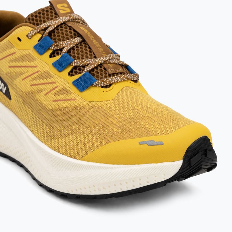 Pánska bežecká obuv Salomon Aero Blaze 3 GRVL spicy mustard/vanilla ice/nautical blue 7